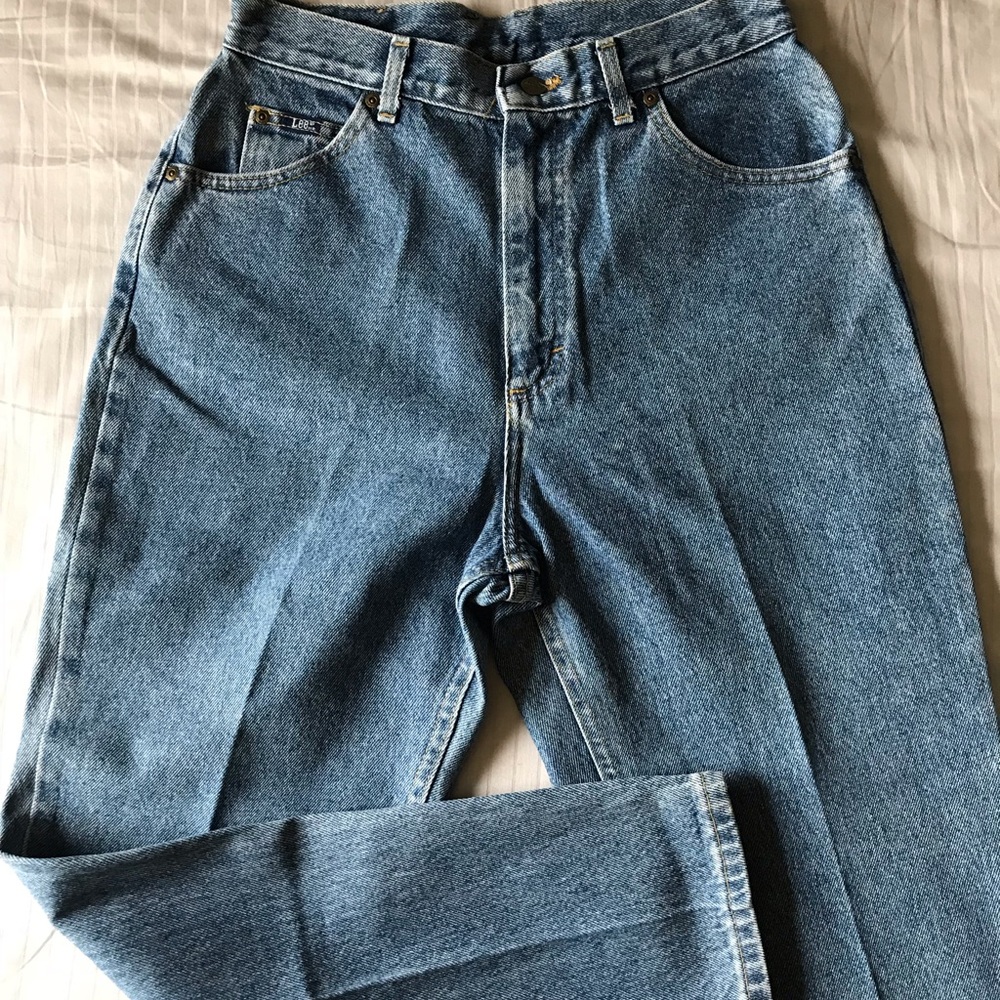 HIGH WAIST VINTAGE 80s/EARLY 90s LEE RIDERS